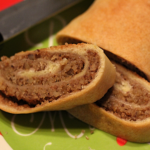 homemade sourdough nut rolls