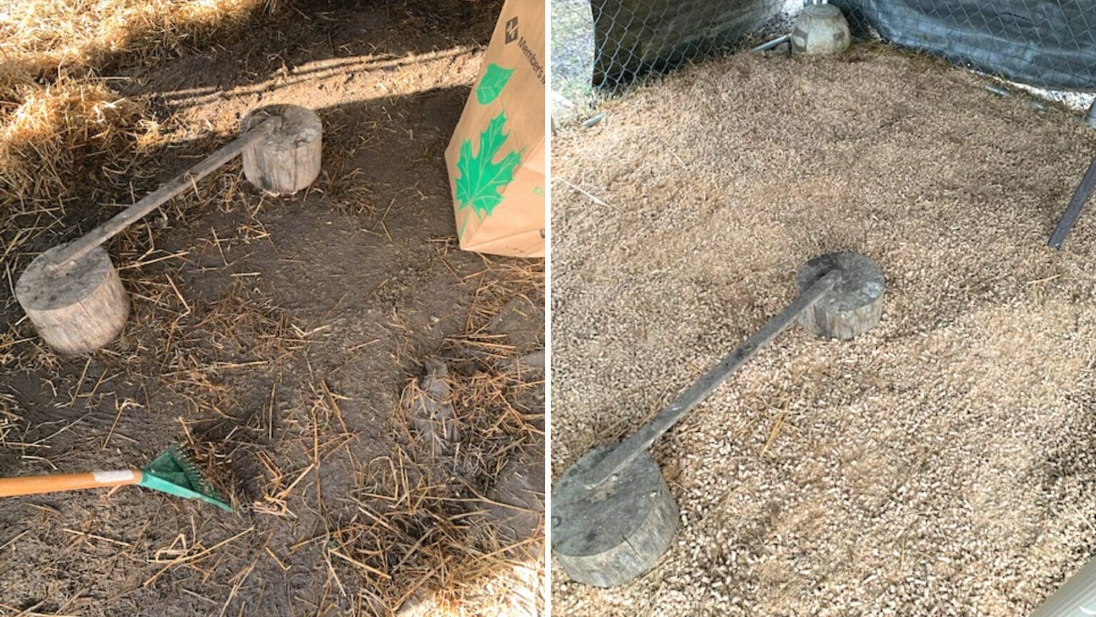 How to fix a muddy chicken run Dani's Midlife Homestead