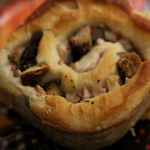 chelsea roll made with thanksgiving leftovers