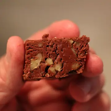 homemade chocolate walnut fudge