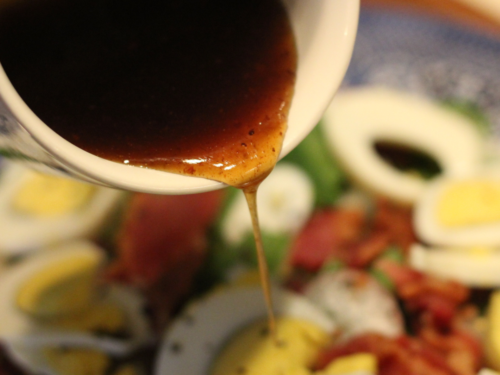 Old-Fashioned Hot Bacon Dressing - Dani's Midlife Homestead