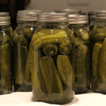 No water-bath dill pickles