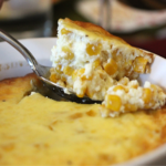 baked corn pudding (custard)