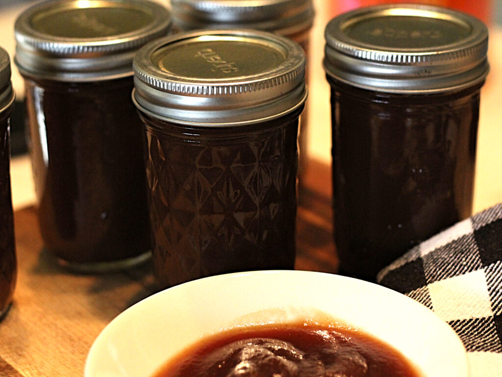 preserved butter in mason jars