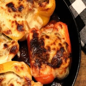 cheesesteak stuffed peppers