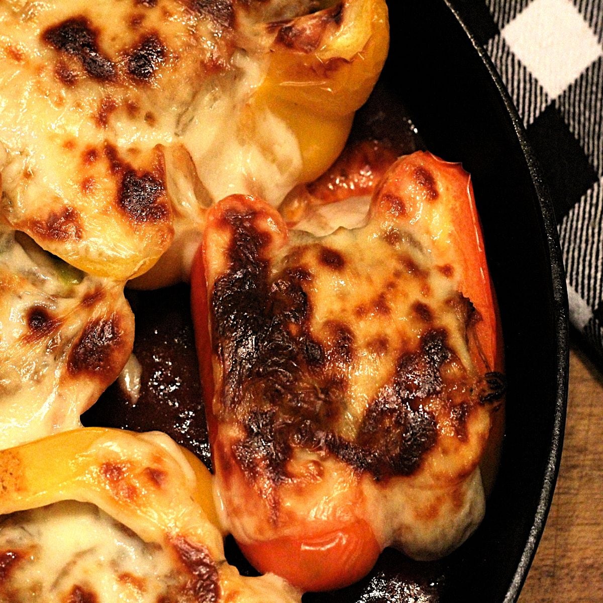 Cheesesteak Stuffed Peppers