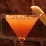 caramel apple cider martini