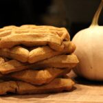 sourdough pumpkin waffles