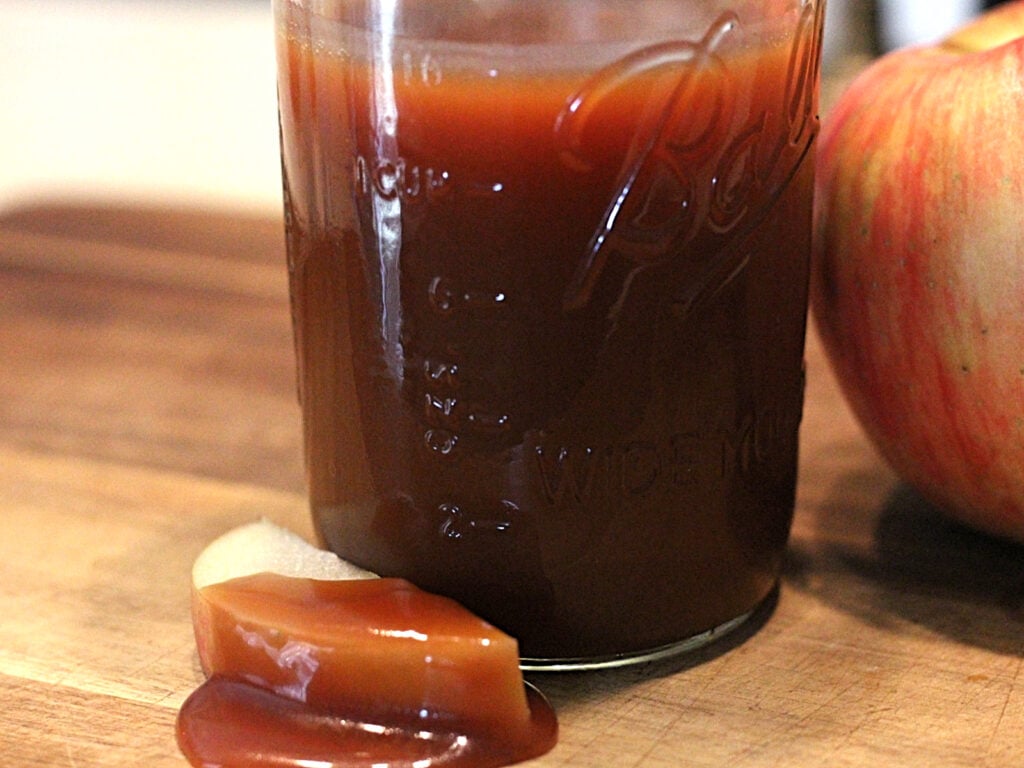 homemade caramel sauce