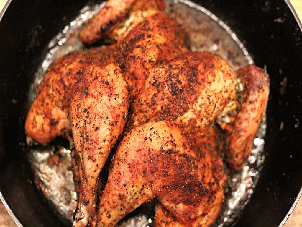 finished and roasted