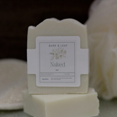 Naked bar soap