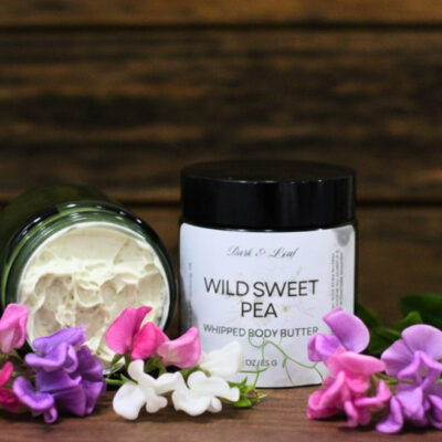 wild sweet pea whipped body butter