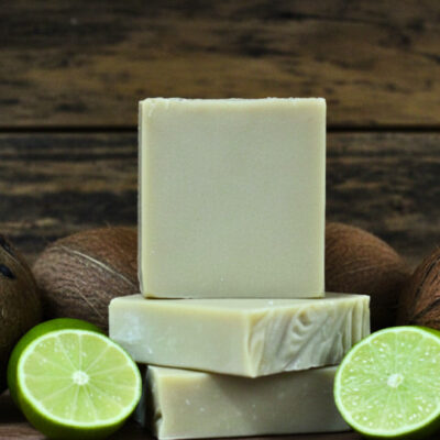 coconut lime soap