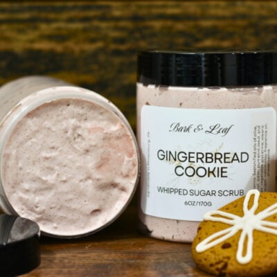gingerbread whipped sugar scrub