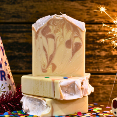 guilded goat bar soap