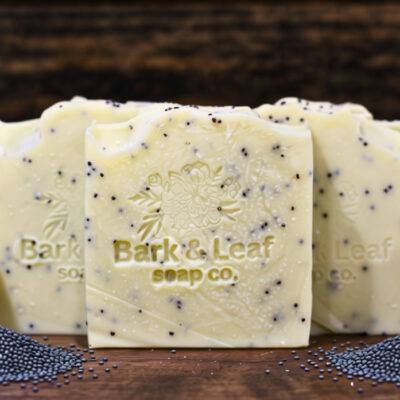 lemon poppyseed bar soap