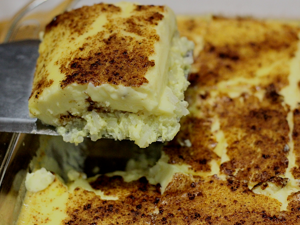 old-fashioned rice pudding
