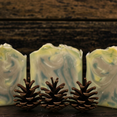 roasted pine cone bar soap