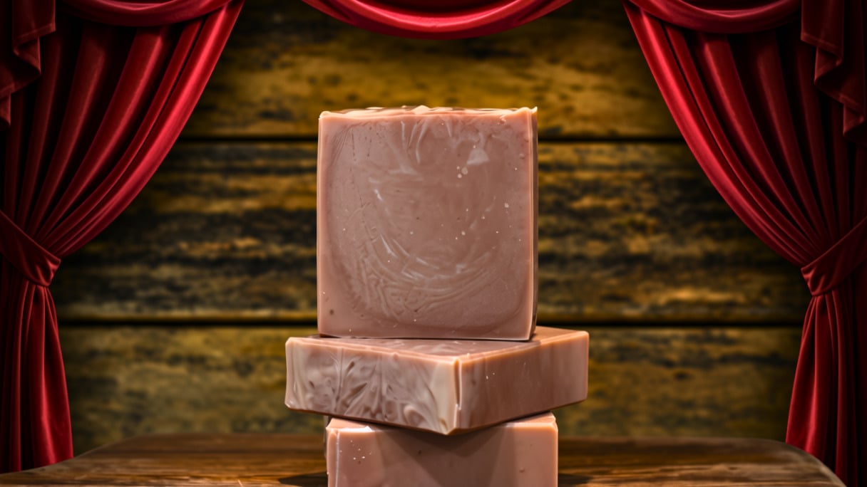 Rowland red bar soap