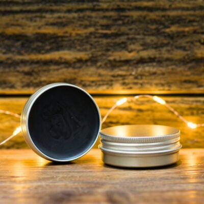 black drawing salve