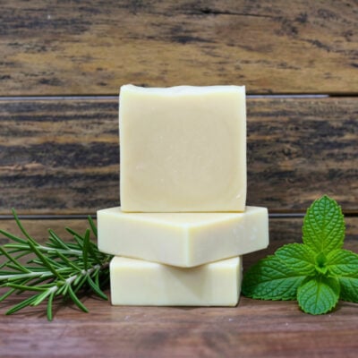 rosemary mint goat milk soap